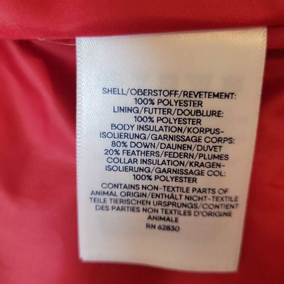 Lands' End Women's Outerwear Down Puffer Vest Size L/P - Picture 7 of 7